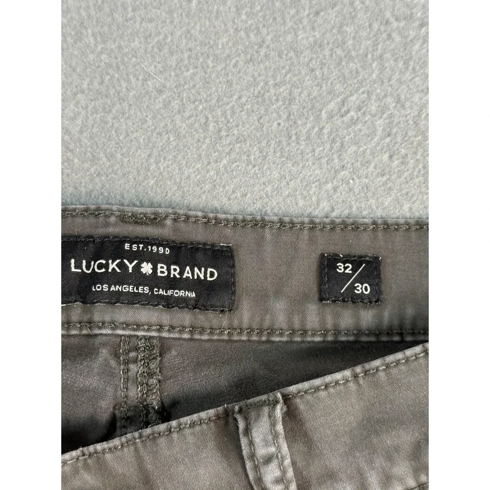 Lucky Brand 221 Straight Jeans Mens 32x30 Brown Regular Straight Denim Casual